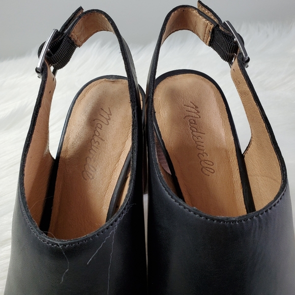 Madewell Cary Black Sandal NEW - Picture 7 of 8